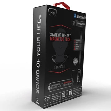 iHip Extra Bass Wireless Magnetic Bluetooth Earbuds
